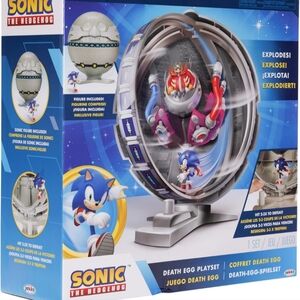 Sonic The Hedgehog 2.5" Action Figure Death Egg Playset with Sonic